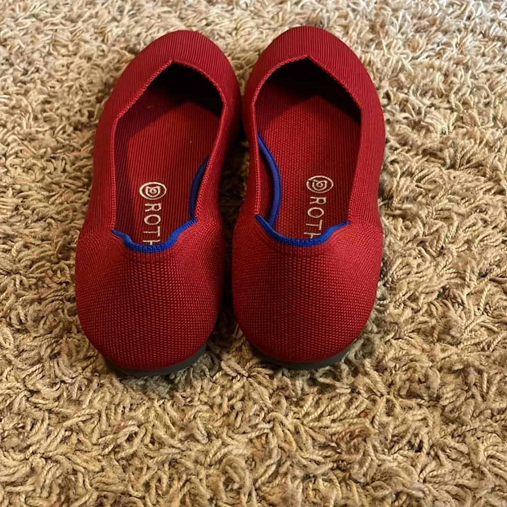 Red Round Toe Rothy’s - Picture 2 of 4
